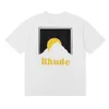 Rhude TシャツデザイナーティーラグジュアリーファッションメンズTシャツ