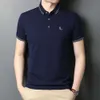 Fred Polo Perry Men Men Designer футболка высшего качества роскошная мода лето с короткими рукавами мужская рубашка Polo Pure Cotton с половиной рукава.