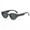 Polygon Women Sunglasses Vintage Lradient Candy Color Shades Cat Eye Trendy Trendy Designer Travel Eyewear UV400 240417