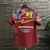 Мужские футболки Топы печатают мужские футболки для майки хемо Мужская футболка Alphabet акварель Kpop Corean Популярная одежда Trendyol Оптовая xl J240429