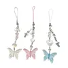 Keychains Butterfly Star Pendant Keychain Charm Accessory Pentures accessoires décoration