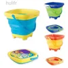 Sand Play Water Fun divertente Beach Cucciolo Sand Sand Piegable Calpecibile Multipurce Plastic Pail D240429