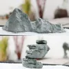 Decorations Sandstone Stone Miniature Mountain Fairy Garden Bonsai Rockery Lanscaping Ornaments Aquarium Decoration Accessories Home Decor