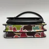 Дизайнер для нас La Rue Audree Crossbody Bag Испанская ниша универсальная красочная сумочка для нас носить новый стиль персонализированный дизайн -рисунок популярная буква маленькая квадратная сумка