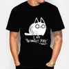 Мужская футболка бренда Мужская футболка Fuuny Cat
