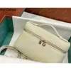 Loro * Pianaa 5A Women Bag Designer Borse in pelle genuina in pelle Fashion Pocket Extra Pocket L19 Strichia