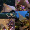 Dekorationer 200 LED Solar Globe Ball String Lights Solar Fair String Lights For Inhoor Outdoor Party Wedding Christmas Tree Garden Decor