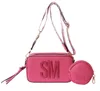 2PCS/SET! Moda damska torba kamery modna spersonalizowana litera SM solidny kolor małe kwadratowe torby dla damskich ręcznych torby crossbody