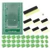 Kompatibel mit MEGA2560 Doppel-Seite-PCB-Prototyp-Schraubanterminal Block Shield Board Kit für Arduino Mega 2560 / Mega2560 R3