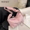 Borse per spalle da donna con coulistica Piegatela pieghettata di alta maniglia personalizzata in pelle SOLUSA PU SEMPLE GIRLE TOTE PUNSO