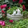 Planters Pots Home>Product Center>Interior Decoration>Rabbit Garden Pot>Rabbit Flower Pot>Plant Pot>Home Office Desk Decoration>Easter Gift Plants Q240429