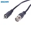 ESCAM 1M / 3FT BNC mâle à RCA mâle Jack Jack Cable Connecteur Adaptateur vidéo pour CCTV Camera System Camera Accessoires