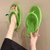 Slippers 2024 Banana Flip Flops for Men Women Women Summer Smlipper Sod Sands Sandals de plage sans glissement de salle de bain Funny Slides Funny