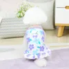 Hondenkleding huisdierkleding lente zomer kleding kattenjurk voor honden huisdieren dun sectie coole bloem suspender schattige rok puppy