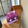 24SS Женские сумки сумки красочная сумочка