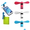 Usb Gadgets Mini Fan Flexible Portable Super Mute Cooler Cooling For Type C Android S7 Edge Phone Drop Delivery Computers Networking Dhcqx