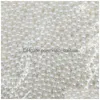 Pearl 2000/Lot Pack Beads Small Pearl for Necklace Bracelet 6mm Bhite Distory Pearls Make Jewelry DIY Drop Drop Drobl