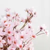 Fleurs séchées fleurs artificielles longues branche sakura mariage garland