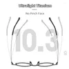 Zonnebrillen omlijsten Japanse retro gepersonaliseerde ultralicht pure titanium optisch recept glazen frame voor mannen en vrouwen rond