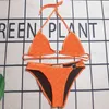 Designers Swimsuits Womens Sexy Letter Bikinis Definir duas peças Ternos de banho de roupas de banho