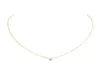 Kedjor designer smycken guld silver kubik zirkonia diamants legers älskar halsband för kvinnor flickor collier bijoux femme3995671