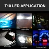 Bulbs di auto a pacchetto 2021 più recente W5W LED BB T10 Light Cob Glass Bianco Mobil Larme Licentina Lampada Leggi DRL Stile DRL DELLA CONSEGNA DELLA GRANDE AUTOB