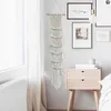 Wandteppiche Hutbügel Wand gewebt Böhmian mit Makramewebendekoration im Baumwollseil für Esszimmer Schlafzimmer Leben