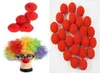 Urocza czerwono -piłka pianka cyrk klaun nos komiczny impreza Halloweenowa kostium magiczna sukienka Dekoracja GA3341731805