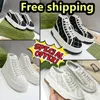2024 New Tennis shoes canvas shoes Beige Blue Washed Jacquard Women Shoes Ace Rubber Sole Embroidered 1977 Casual Sneakers popular shoes free shipping size 35-45