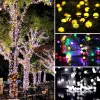 Decorations String Light Solar 100 LEDs Fairy Lights Outdoor Garden Wedding Christmas Garland Lamp 12M IP65 Waterproof Camping Decoration