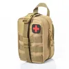 Kit di pronto soccorso tattico Borsa medica Emergenza di emergenza per esercitazione da caccia per auto da caccia di emergenza Strumento di sopravvivenza per la sopravvivenza EDC Milita