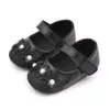 Sandals Baby shoes princess glitter flower soft PU Mary simple shoes anti slip sole spring and summer sandalsL240429