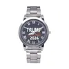 Party Favor 14 Styles Trump 2024 Montre au poignet Donald Retro Men Quartz Montres Drop Livil