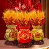 Vasi Spring Festival Borse Borsa Feng Shui Vaso Ornamento Decorativo Fiorgola Decorativo Provina Resina Materiale per camera da letto multiplo