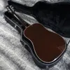 Guitarra acústica de triburst rojas de j45 estándar