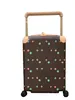 New Designer Brand Wheelie Suitcase Travel Rolling Trolley Case Carregue uma bagagem de bagagem de bagagem