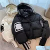 Femmes Down Parkas Designer Marque ch veste Automne Winter Winking Femme Puffir Vestes Mabille de manteau CC Ablème à capuche Zipper décontracté Short SMA DHZM4