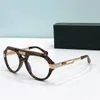 Hommes Councilles rondes Frame de peau en cuir LEGLES CELD LEGENDES LEGUES DU COMME-CHAMPS OPTIQUES Cadre optique pour hommes Lunettes de soleil Fashion Trames Eyewear avec boîte