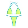 Women's Swimwear Women Bikini Set Sexy Quick Dry Lady Swimsuit Wireless Bathing Suit Straps Water Sports Clothes