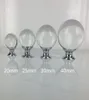 20mm 25mm 30mm 40mm Glass Drawer Cabinet Knobs S Silver Chrome Crystal Ball Dresser Door Handtag Moderna möbler Knobs1874321