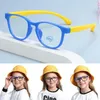 Солнцезащитные очки анти-синие светлые детские очки для защиты глаз Комфортные очки силиконовые онлайн-классы Ultra Frame