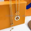 Luxusdesigner Mode Halskette Marke Blumenbuchstaben Anhänger Choker Kette 18K Gold plattiert Kristallperlen Halsketten für Frauen Hochzeit Schmuck Geschenk