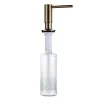 Set Soap Dispenser Kitchen Bathroom Built in Solid Brass Smesiteli Design Easy Installation Well and Sturdy