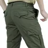 Men's Pants Breathable Lightweight Waterproof Quick Dry Casual Men Summer Army Military Style Trousers Tactical Cargo Male