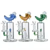 Wholesale Banana Shape Hookahs Glass Tobacco smoking Bongs pipe Creative Unique Fruit Style Showerhed Perc Percolator Water Oil burner Dab Rig Bong