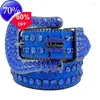 Sjaals 1Belts Men Women BB Simon Belt Luxe Designer Retro Naald gesp.