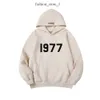 EssentialSclothing masculino com capuz 1977 Essentialspants Hoodie Carta impressa Sweothirts Designer Fashion Classic Esstenial Casais 250