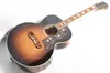 Inspirerad av anpassad 1957 SJ200 Vintage Sunburst Up Acoustic Guitar