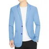 Costumes pour hommes Mesh Blazers Blazers Vestes manteaux Summer Homme Business Casual High Quality Male Séchage rapide 4xl