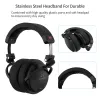 Gemstones Soundmagic HP151 Kopplade över öron hörlurar Hifi Stereo Audiofile hörlursljud som isolerar fällbart headset